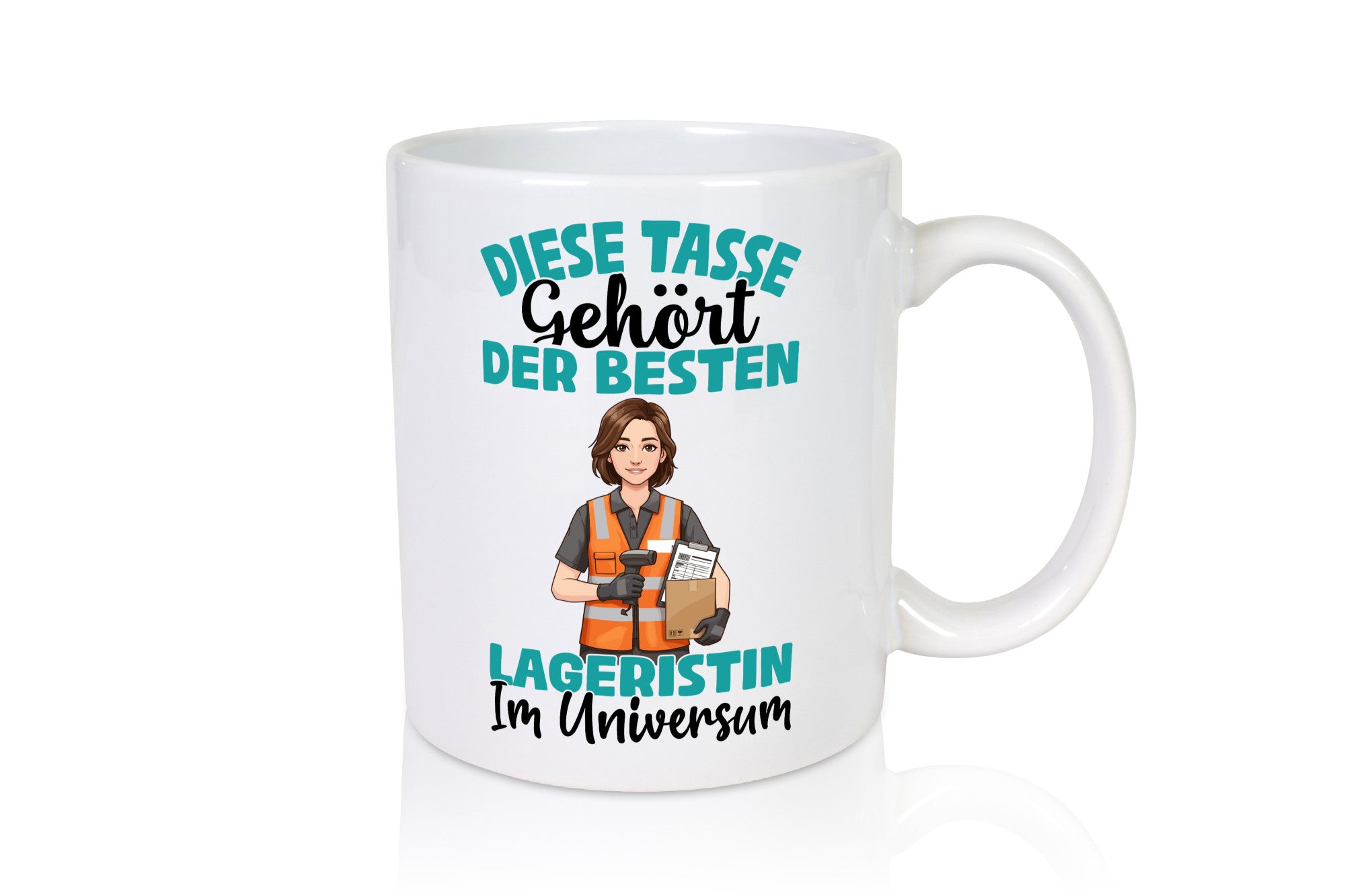 Im Universum: Lageristin | Beruf Lager Arbeiterin Humor Arbeit Kollegen Büro