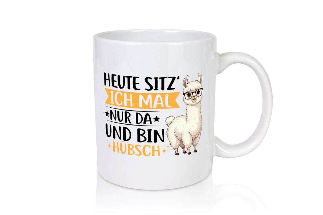 Heute bin ich nur Hübsch | Lama Alpaka Geschenk Humor Geschenkidee lustiger