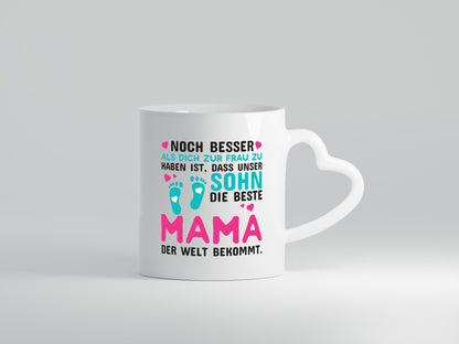 Werdende Mama | Schwangerschaft Tasse Nachwuchs Geschenkidee Familie Humor
