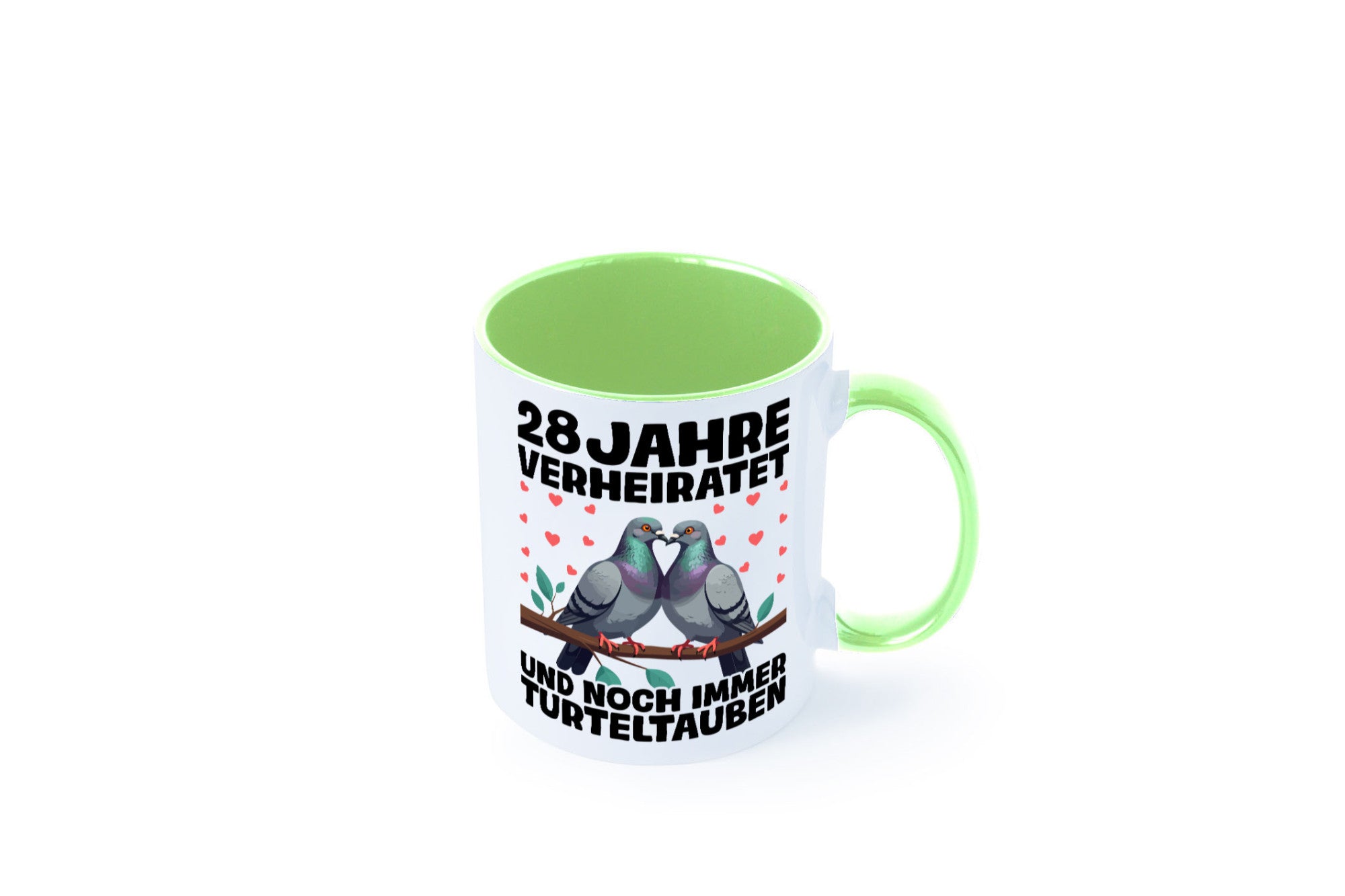 28 Jahre verheiratet | Turteltauben Ehe Ehepaar Geschenk Humor Geschenkidee