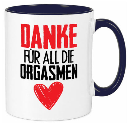 Orgasmus Tasse Geschenkidee Humor