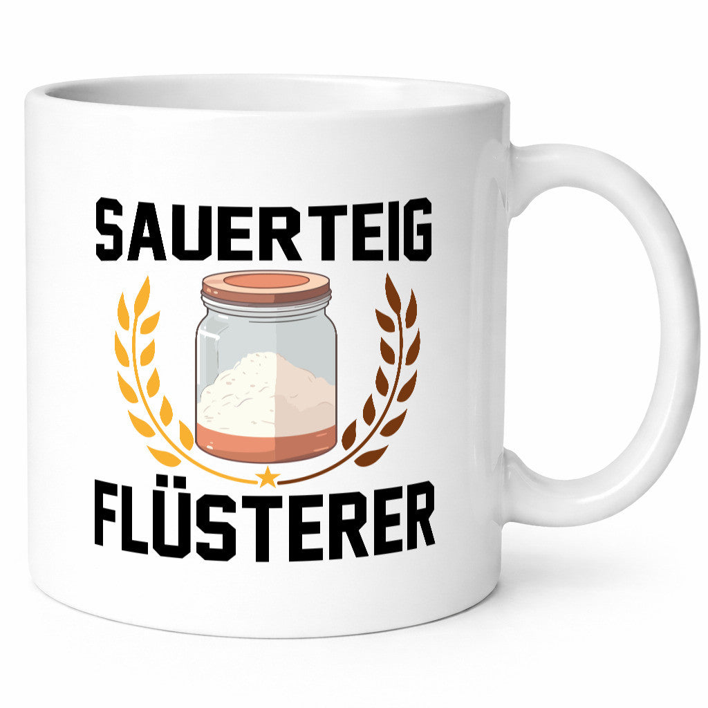 Sauerteig Flüsterer | Bäcker Backen lustig Humor Geschenkidee Geschenk Tasse
