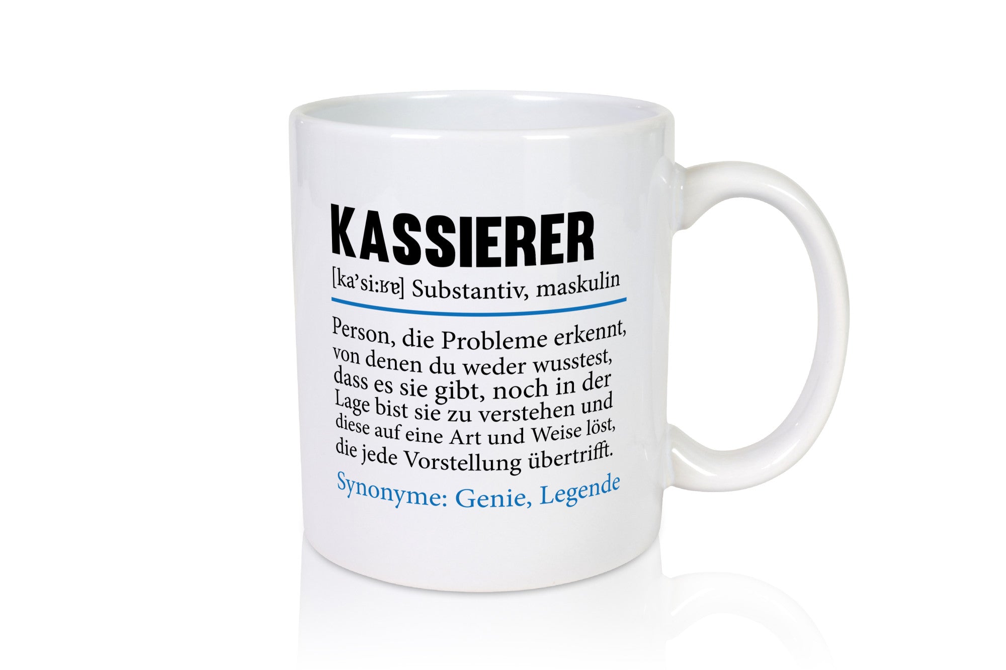 Kassierer | Spruch lustig Kasse Beruf lustiger Geschenk Arbeit Kollegen Büro