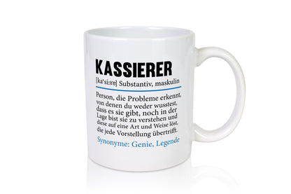 Kassierer | Spruch lustig Kasse Beruf lustiger Geschenk Arbeit Kollegen Büro