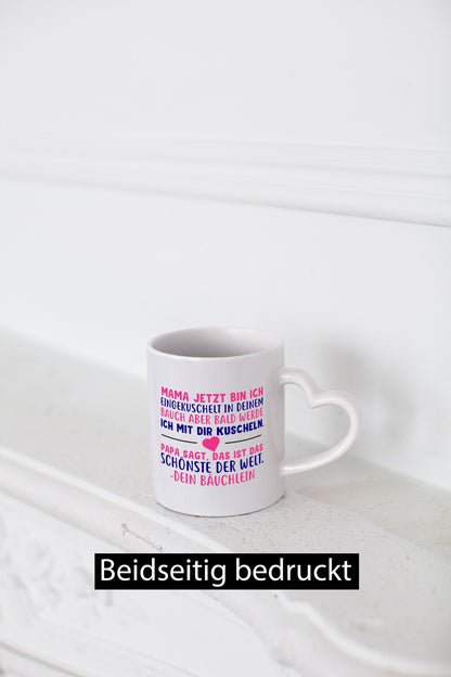 Werdende Mama | Schwangerschaft Tasse schöner Spruch lustiger Geschenk Familie