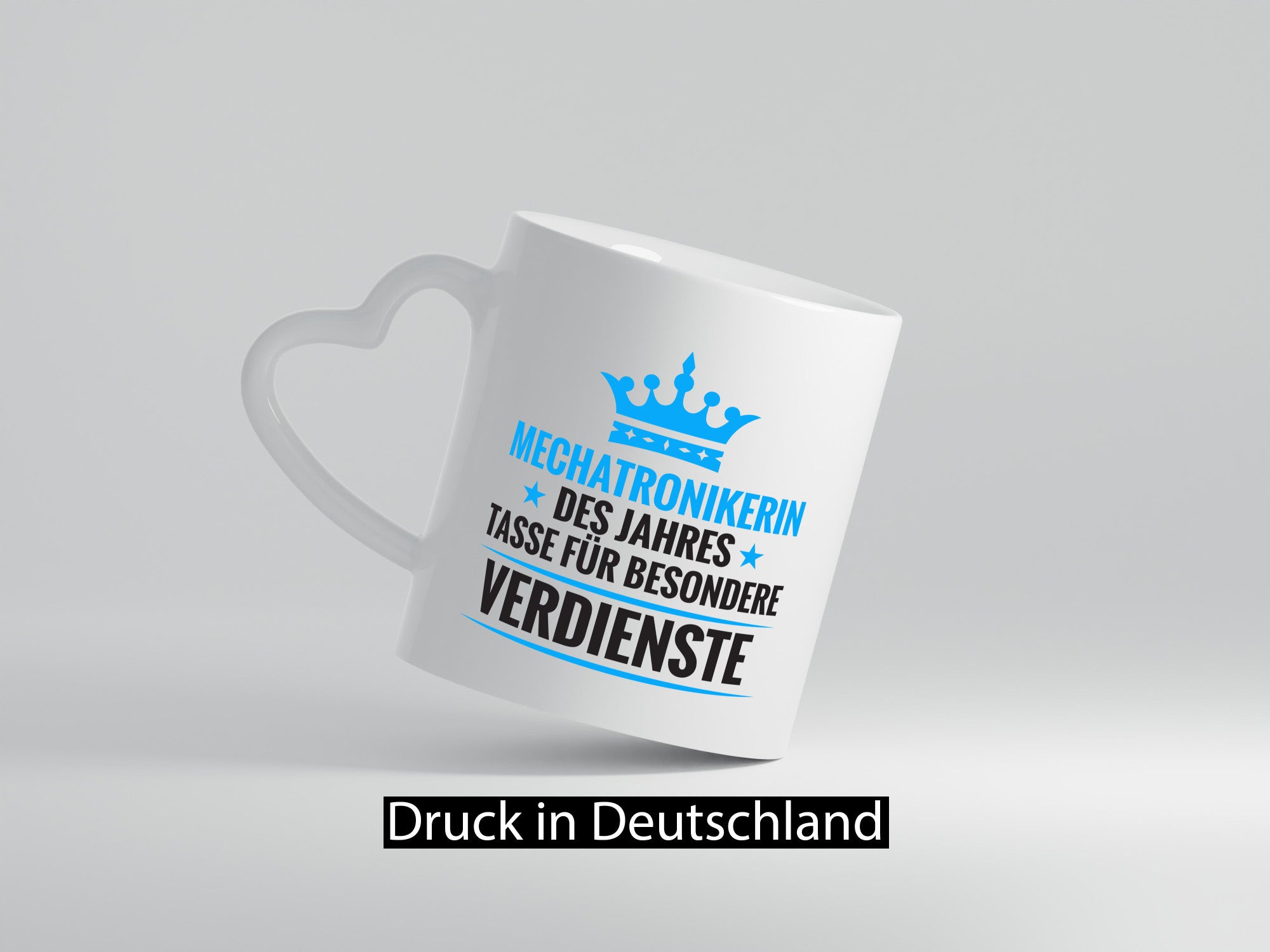 Besonderer Verdienst: Mechatronikerin | KFZ Werkstatt Humor Geschenkidee Tasse