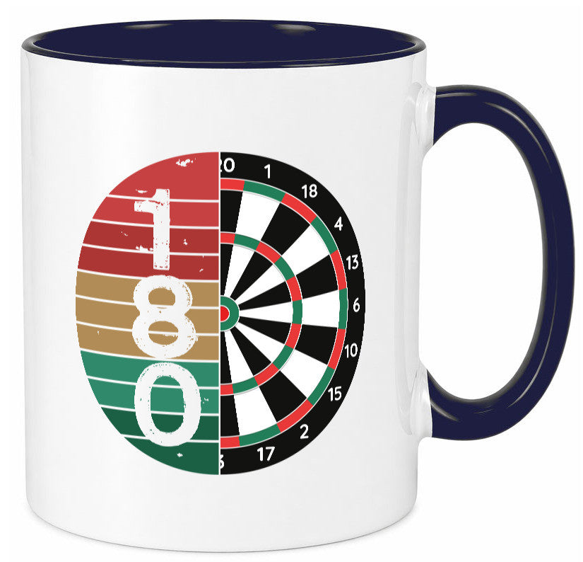 Dartsboard | Retro Dartspieler Kollege Freunde Geschenkidee Arbeit Kollegen