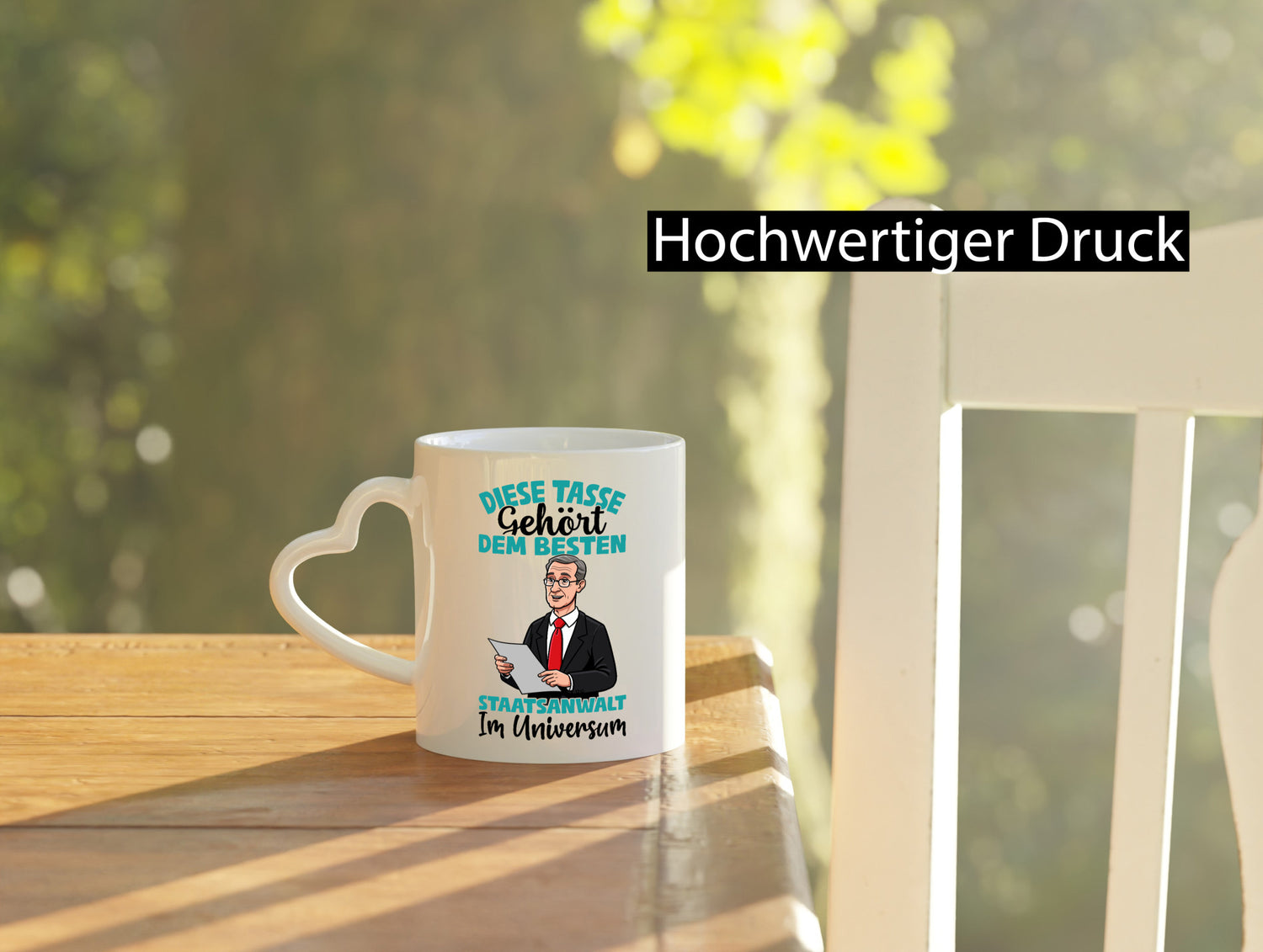 Im Universum: Staatsanwalt | Anwalt Jurist Humor Geschenkidee Tasse
