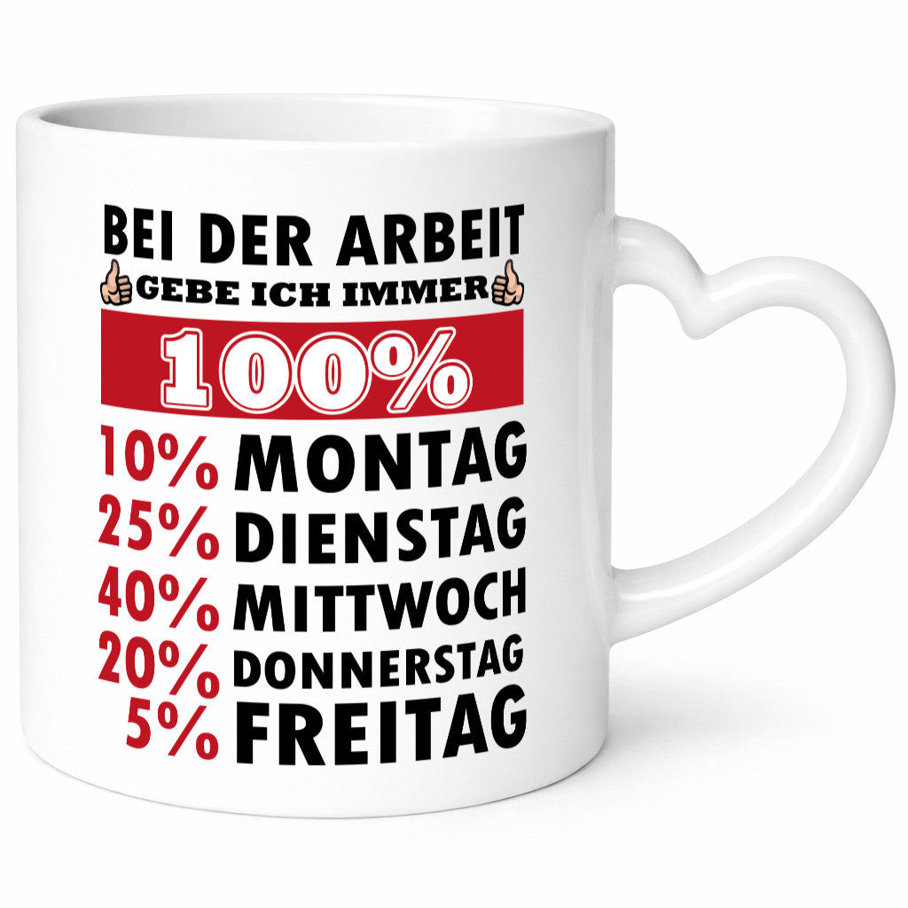 Ich gebe immer alles Geschenk Humor Geschenkidee lustiger Spruch Tasse