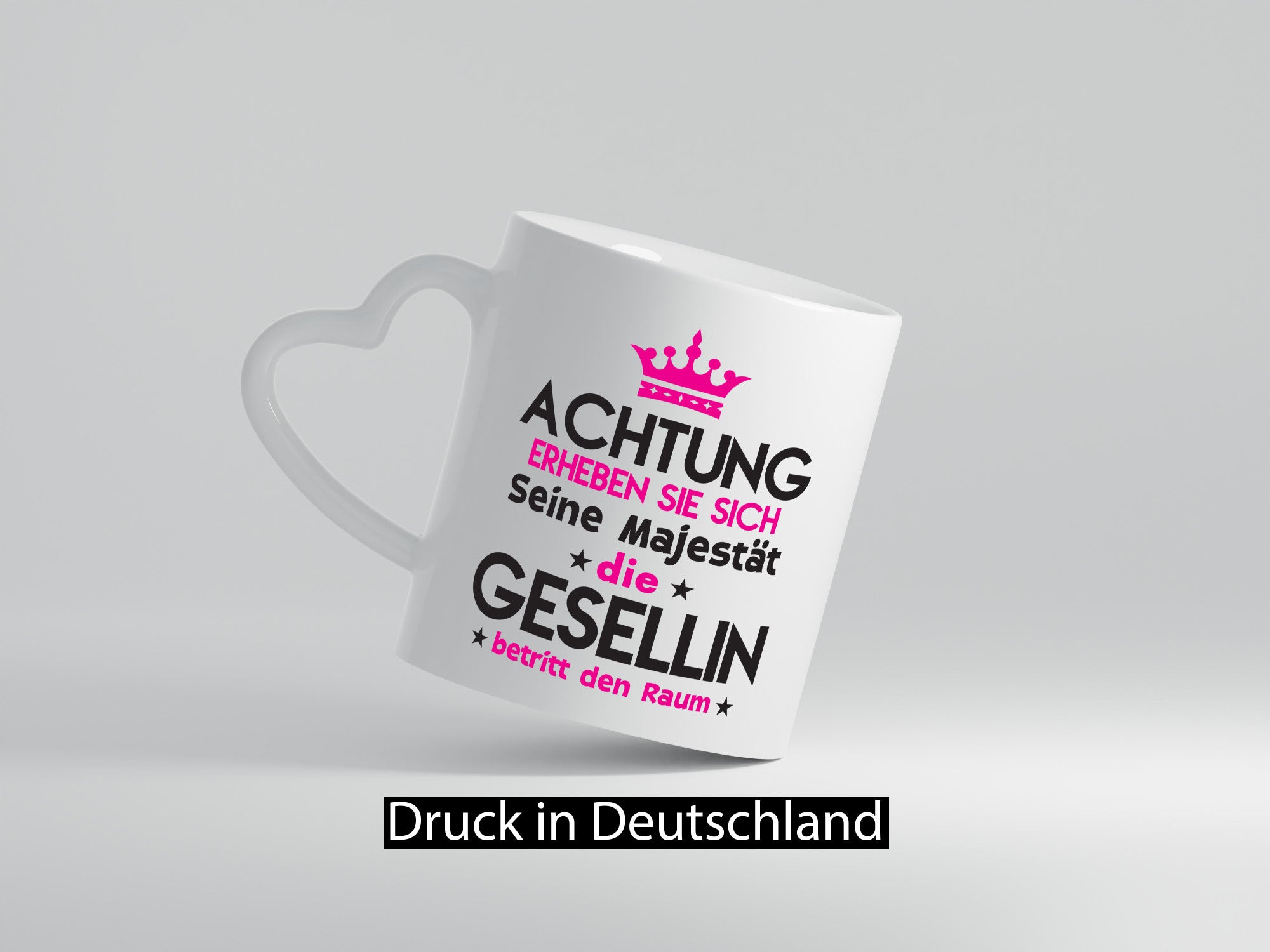 Seine Majestät Gesellin | Handwerkerinnen Humor Geschenkidee Tasse