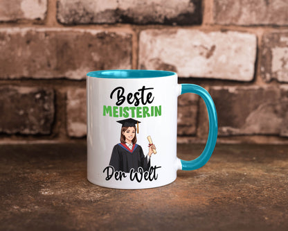 Beste Meisterin | Meisterbrief v2 Geschenk Humor Geschenkidee lustiger Spruch