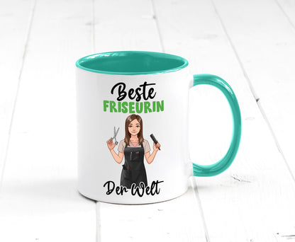 Beste Friseurin | Friseuse Frisuerin Geschenk Humor Geschenkidee lustiger