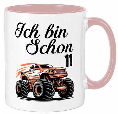 11. Geburtstag | Monster truck 11 Jahre lustiger Spruch Geschenk Geschenkidee