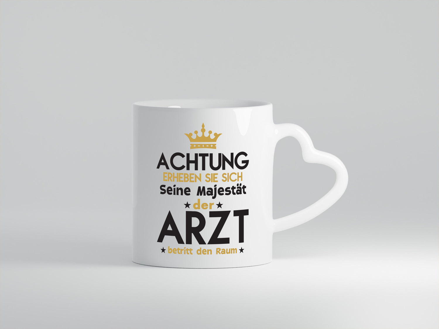 Seine Majestät Arzt | Medizin Doktor Facharzt Humor Geschenkidee Tasse