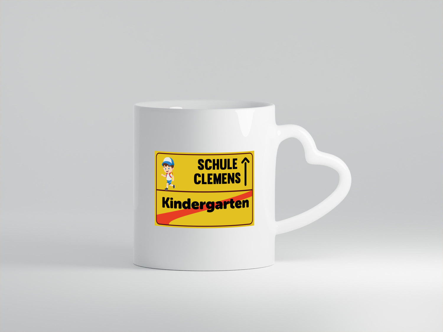 Bye Kindergarten | Schule Clemens Geschenkidee Humor Tasse