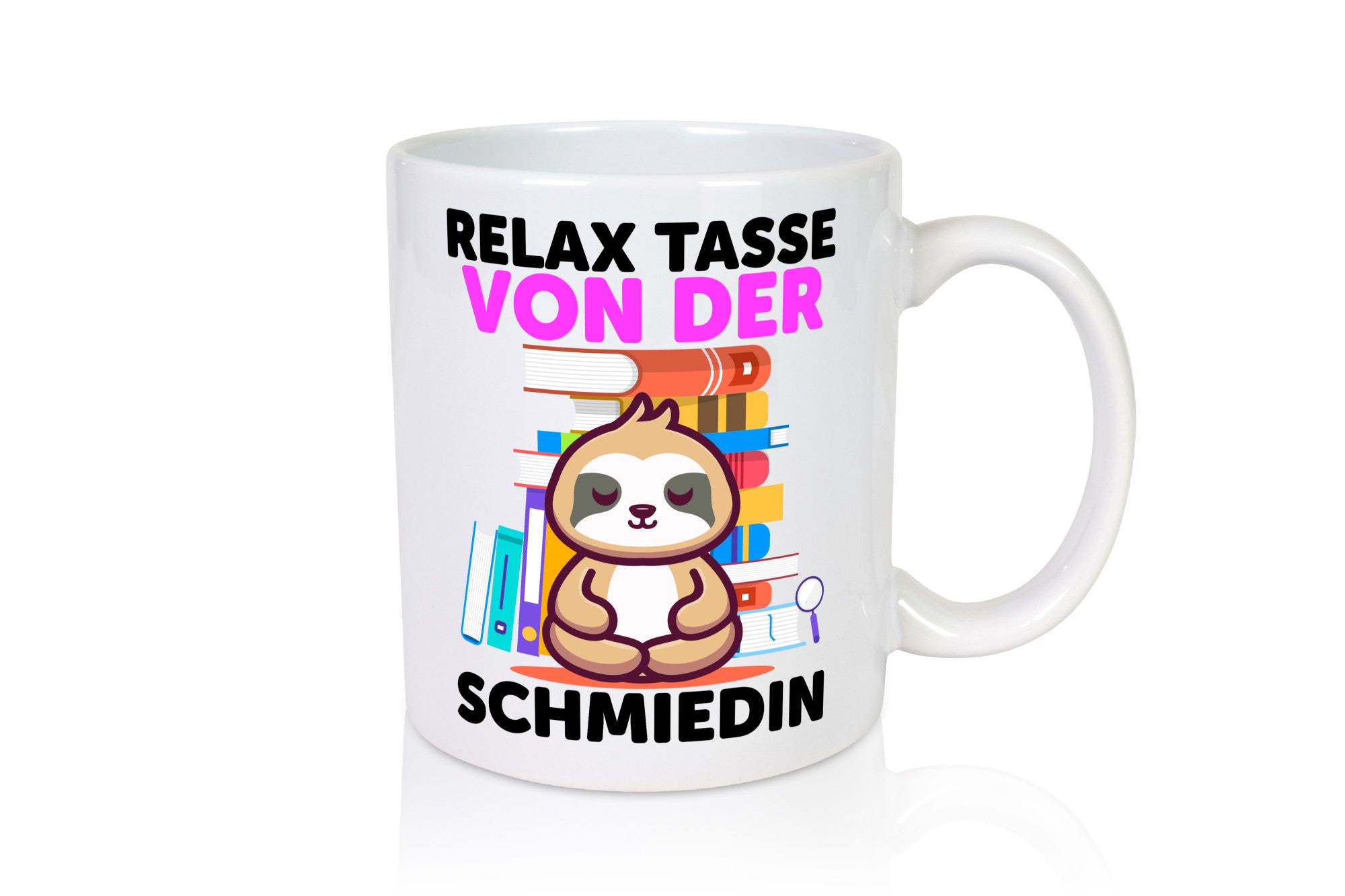 Relax Tasse: Schmiedin | Schmied Beruf Schmiederei Geschenk Arbeit Kollegen
