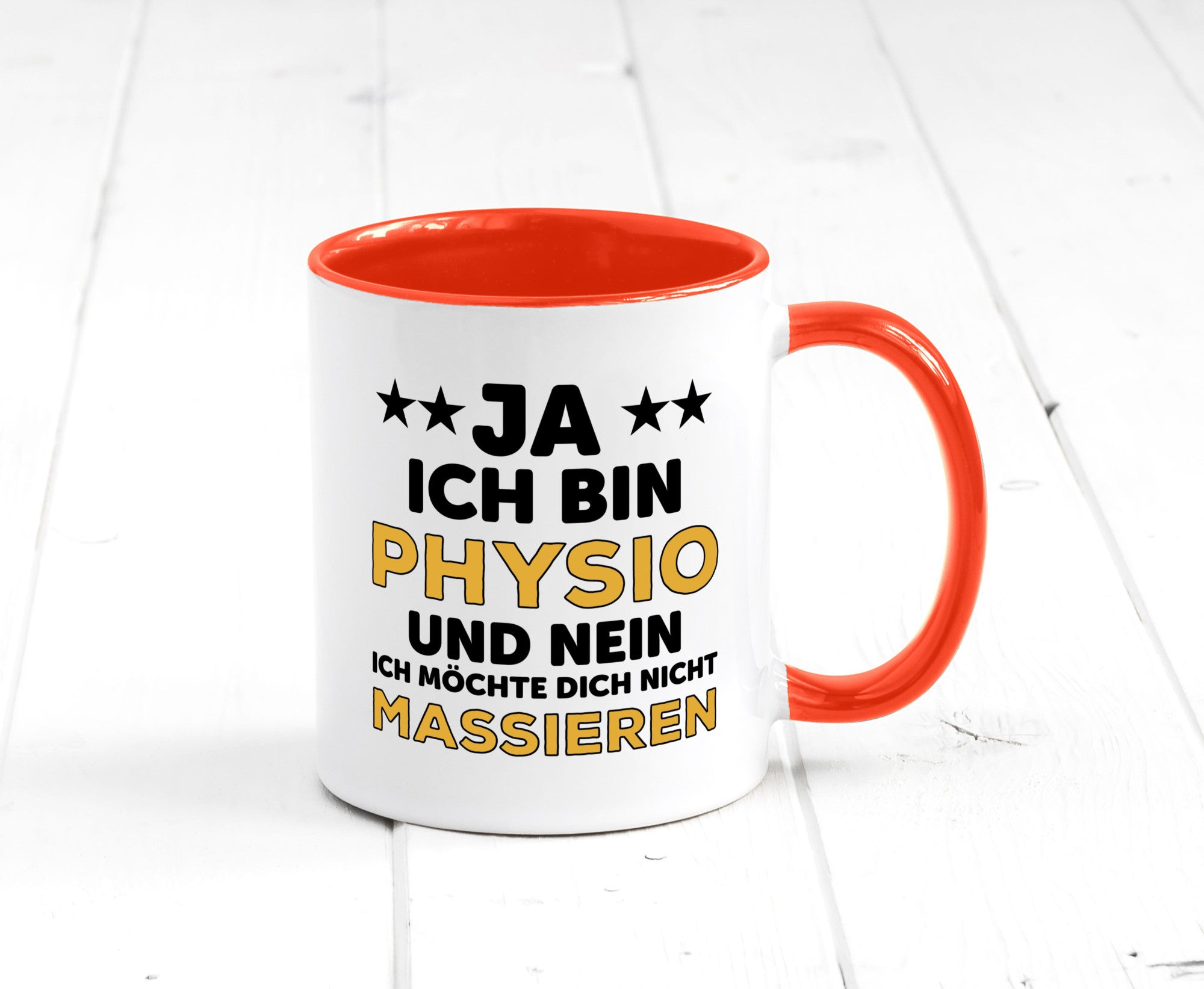 Ich bin Physio | lustige Spruch Tasse Physiotherapeut Geschenkidee Humor