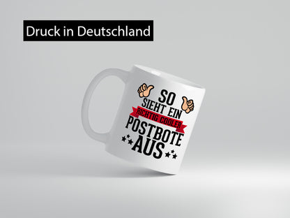 Richtig cooler Postbote | Daumen hoch Paketdienst Kurier Geschenkidee Humor