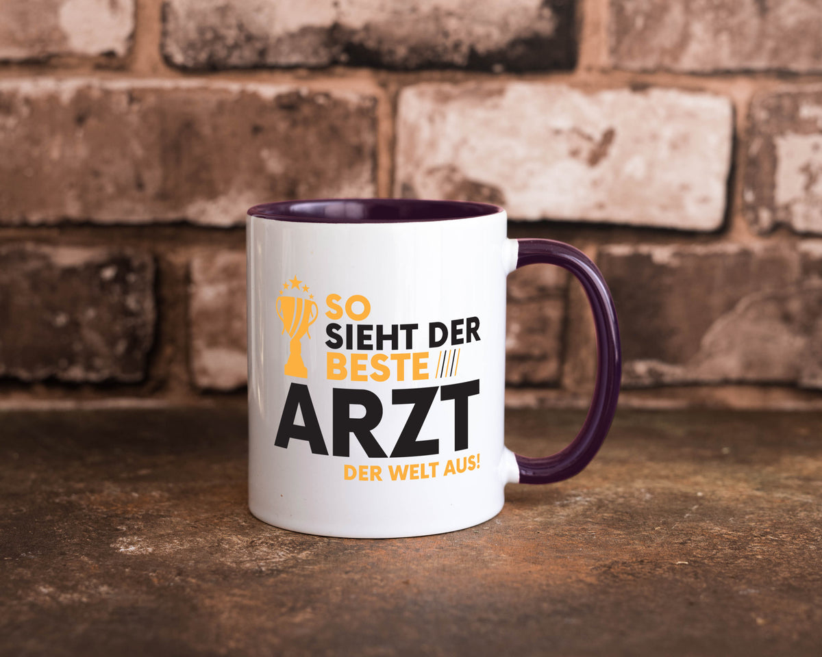 Der Weltbeste Arzt | Medizin Doktor Facharzt lustiger Spruch Geschenk Humor Tasse
