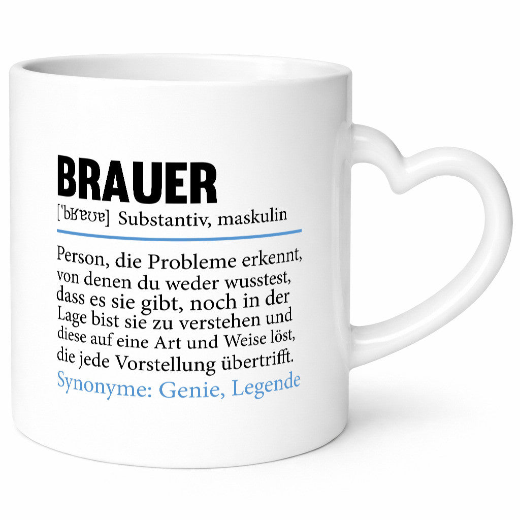 Brauer | Bier Brauerei Beruf lustig Geschenkidee Arbeit Kollegen Büro Humor