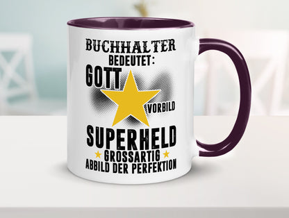 Bedeutung von Buchhalter | Buchhaltung Humor lustig Geschenkidee Geschenk Tasse
