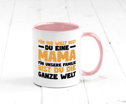 Beste mama der Welt vl8 lustig Familie Geschenkidee Geschenk Tasse