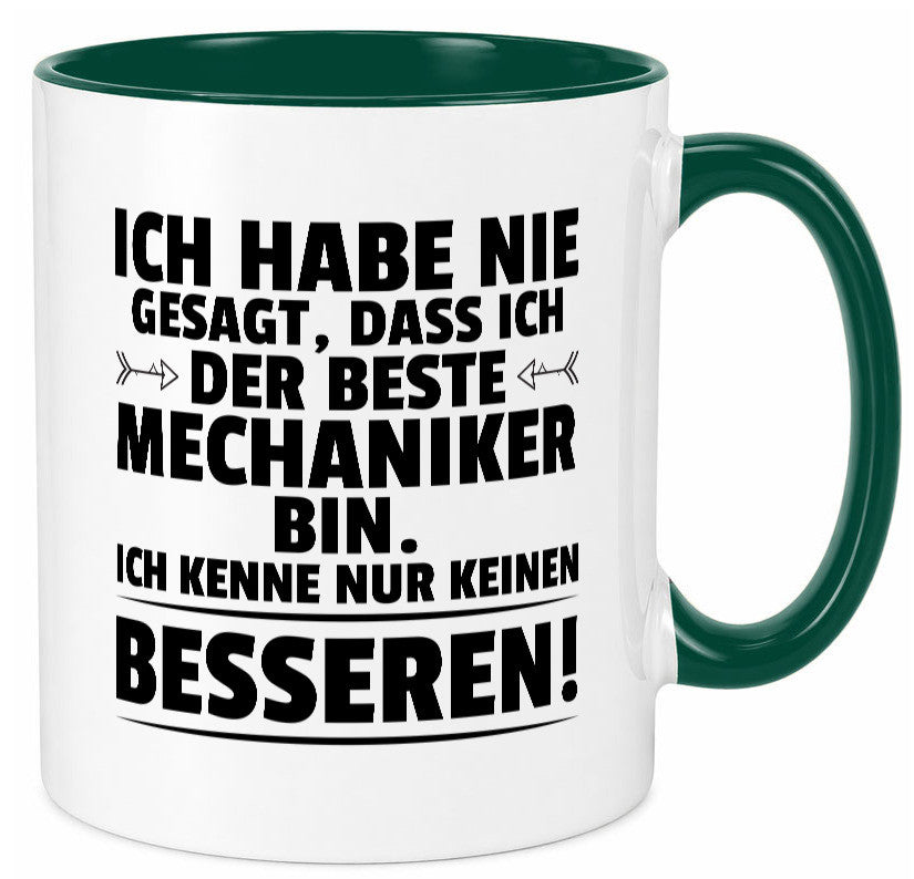 Der Beste Mechaniker | KFZ Werkstatt Geschenkidee Humor Tasse