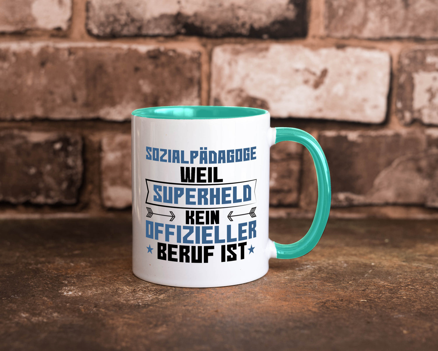 Superheld Sozialpädagoge | Pädagoge lustig Humor Geschenkidee Geschenk Tasse