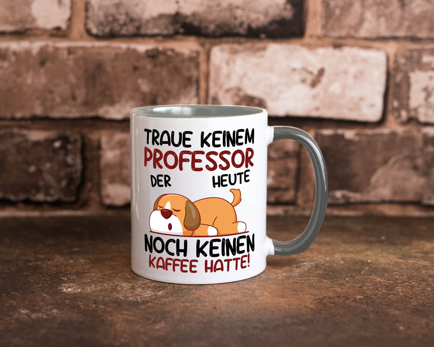 Traue keinem Professor | Uni Universität Geschenkidee Humor Tasse