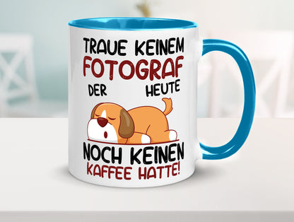 Traue keinem Fotograf | Fotografie Kamera lustiger Spruch Geschenk Humor