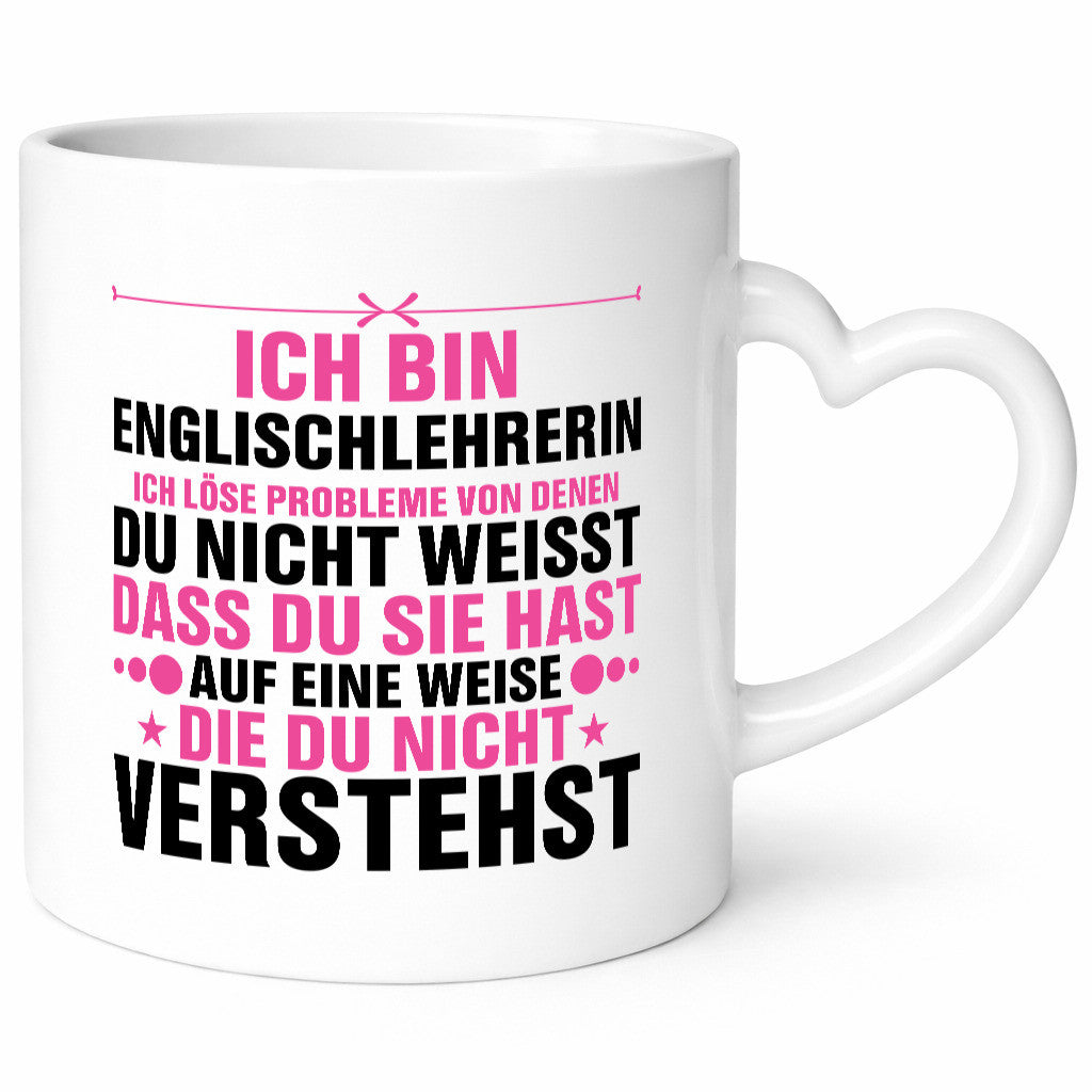 Löse Probleme: Englischlehrerin | Englisch Lehrerin Geschenk Humor Geschenkidee