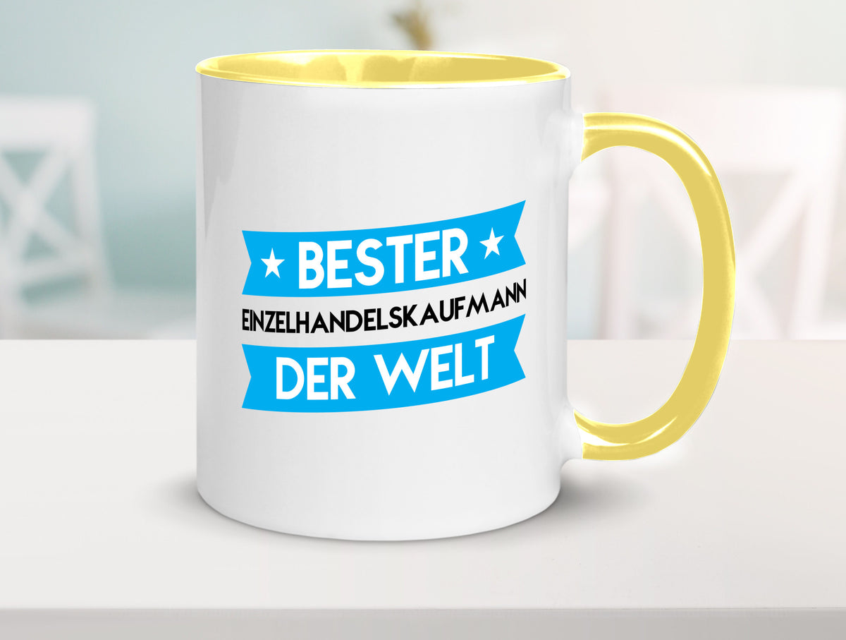 Bester Einzelhandelskaufmann | Einzelhandel Geschenk Humor Geschenkidee Tasse