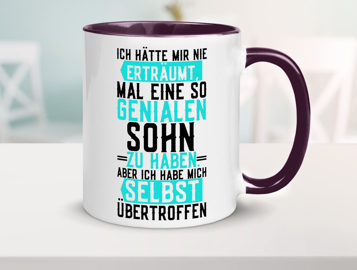 Wundervoller Sohn | Liebe Papa Vatertag Humor Geschenk Familie Geschenkidee