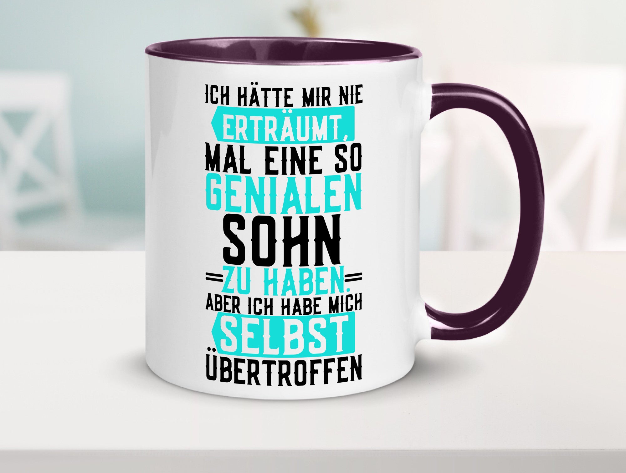 Wundervoller Sohn | Liebe Papa Vatertag Humor Geschenk Familie Geschenkidee