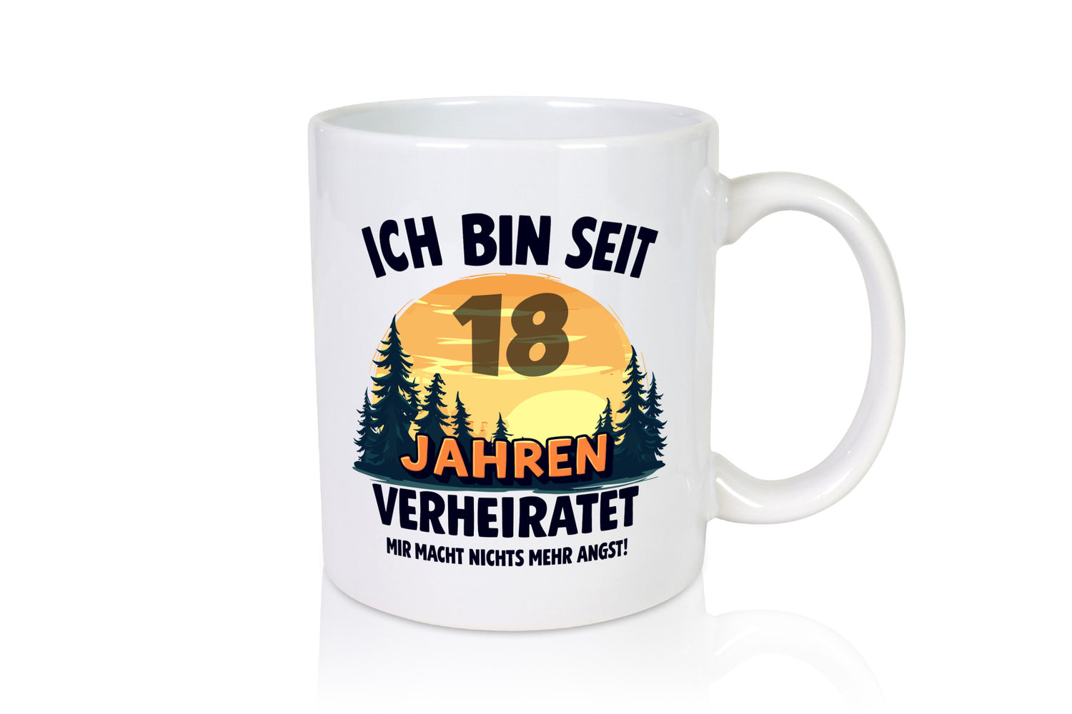 Ich bin Verheiratet | 18. Hochzeitstag Ehepaar v2 Geschenk Humor Geschenkidee