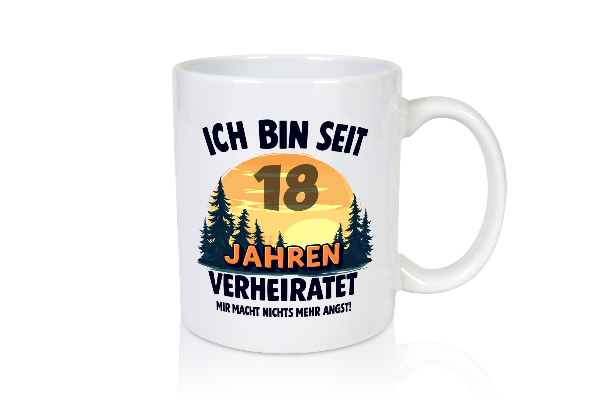 Ich bin Verheiratet | 18. Hochzeitstag Ehepaar v2 Geschenk Humor Geschenkidee