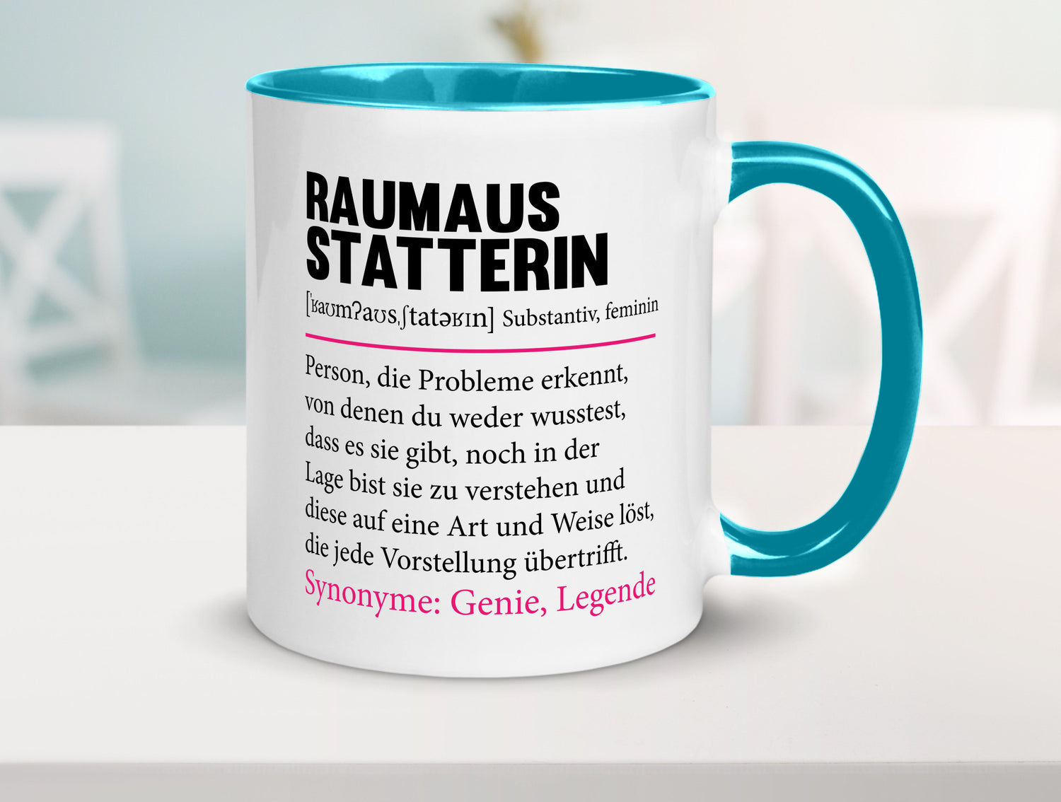 Raumausstatterin | Wohn Ausstatterin Beruf Humor Geschenk Arbeit Kollegen Büro