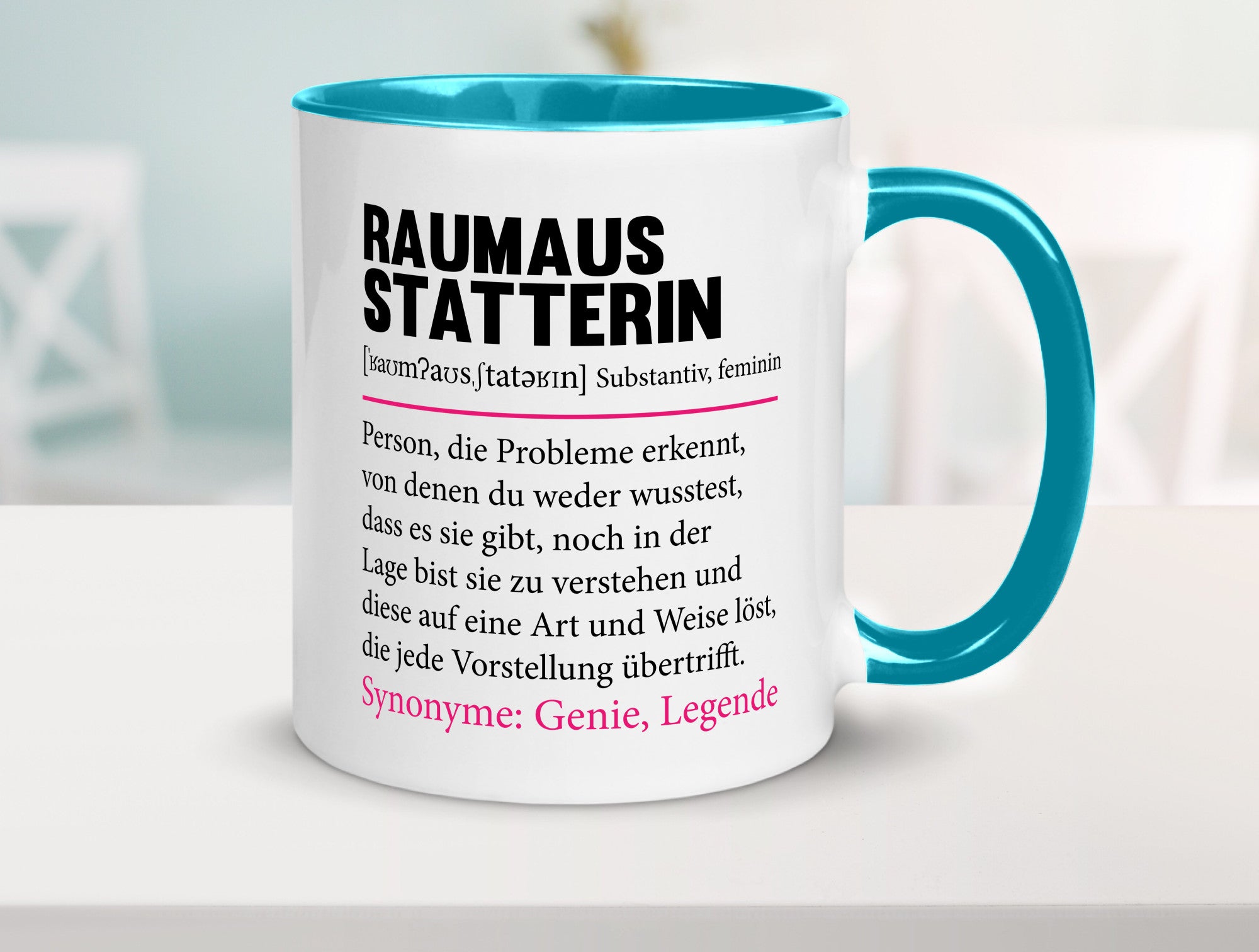 Raumausstatterin | Wohn Ausstatterin Beruf Humor Geschenk Arbeit Kollegen Büro