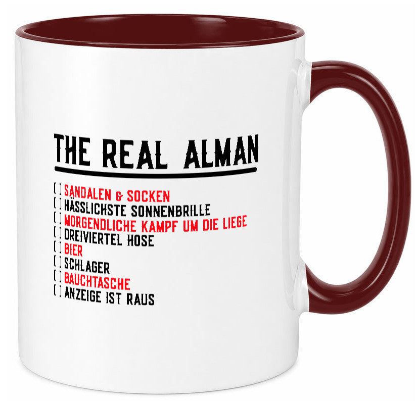 The Real Alman | Echte Deutsche Deutschland Stereotyp Geschenk Humor Tasse