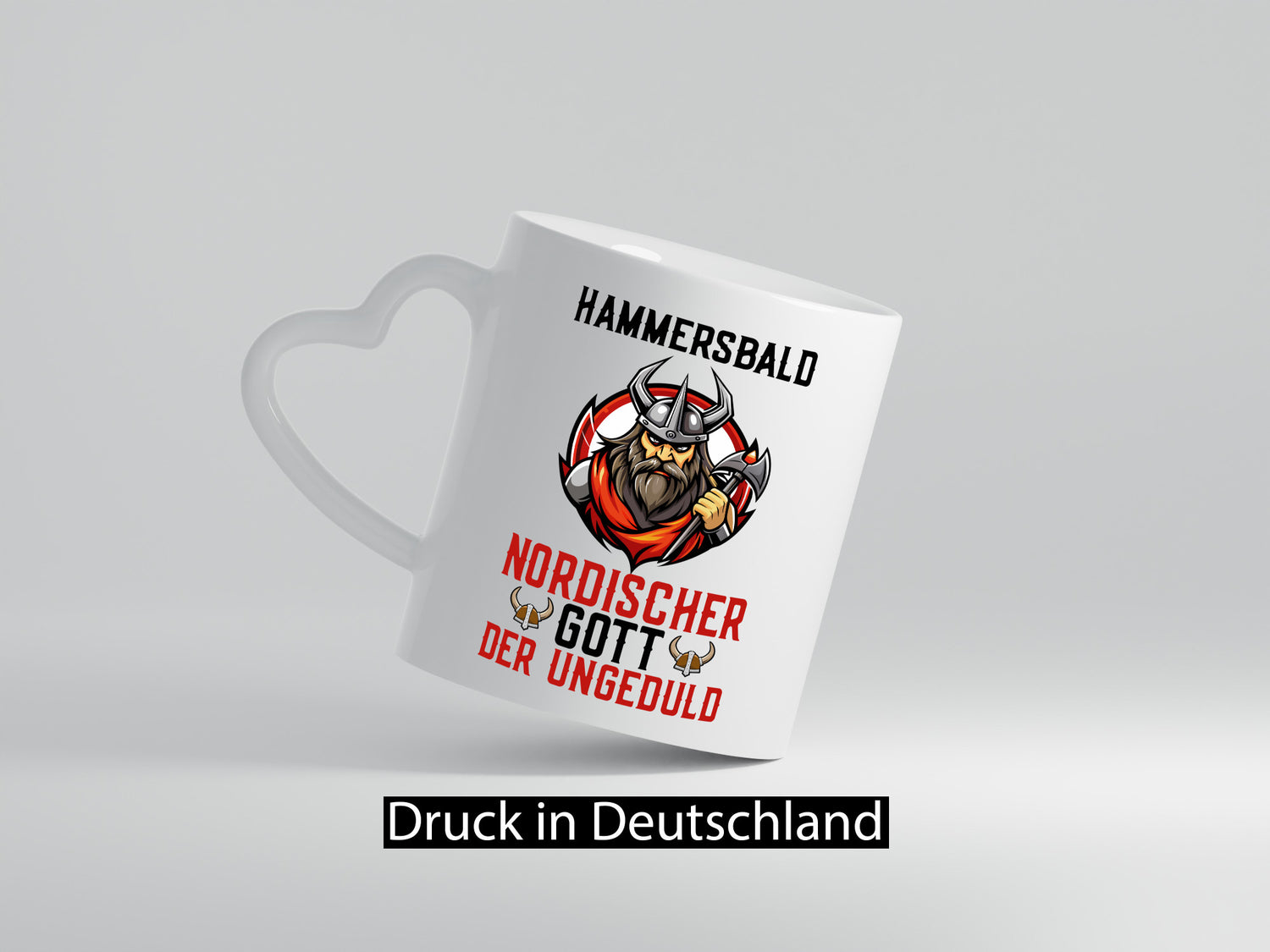Hammersbald Nordischer Gott der ungeduld Humor Geschenkidee Tasse