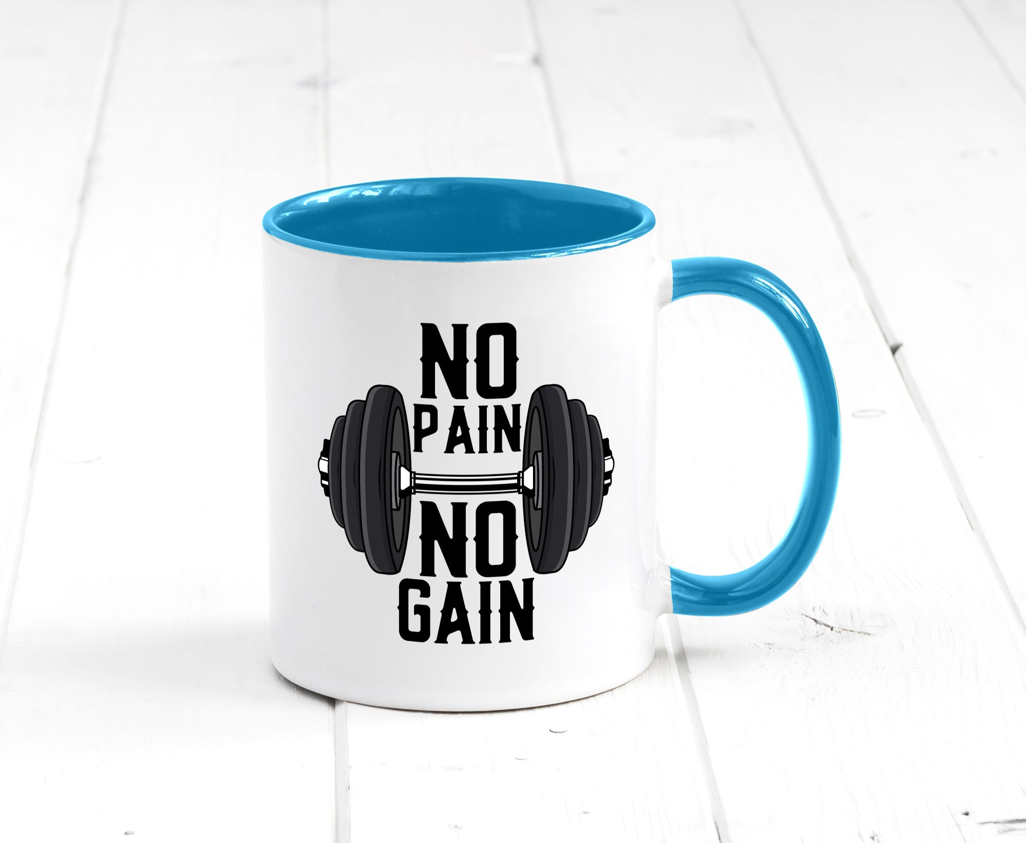 No Pain Gain | Training Motivation Fitness Pumpen lustig Humor Geschenkidee