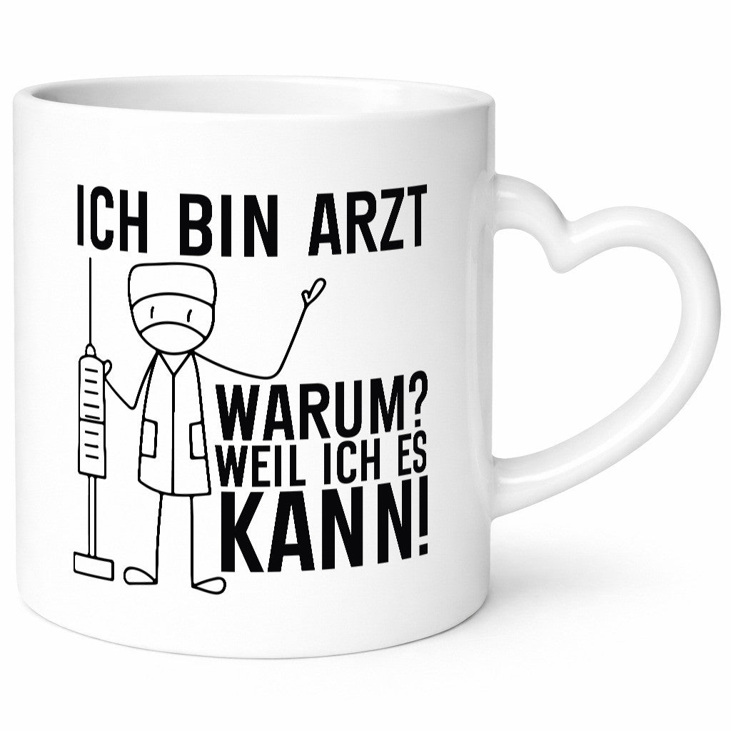 Ich bin Arzt weil es kann | Ärzte Doktor Klinik Geschenk Humor Geschenkidee