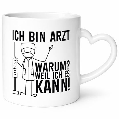 Ich bin Arzt weil es kann | Ärzte Doktor Klinik Geschenk Humor Geschenkidee