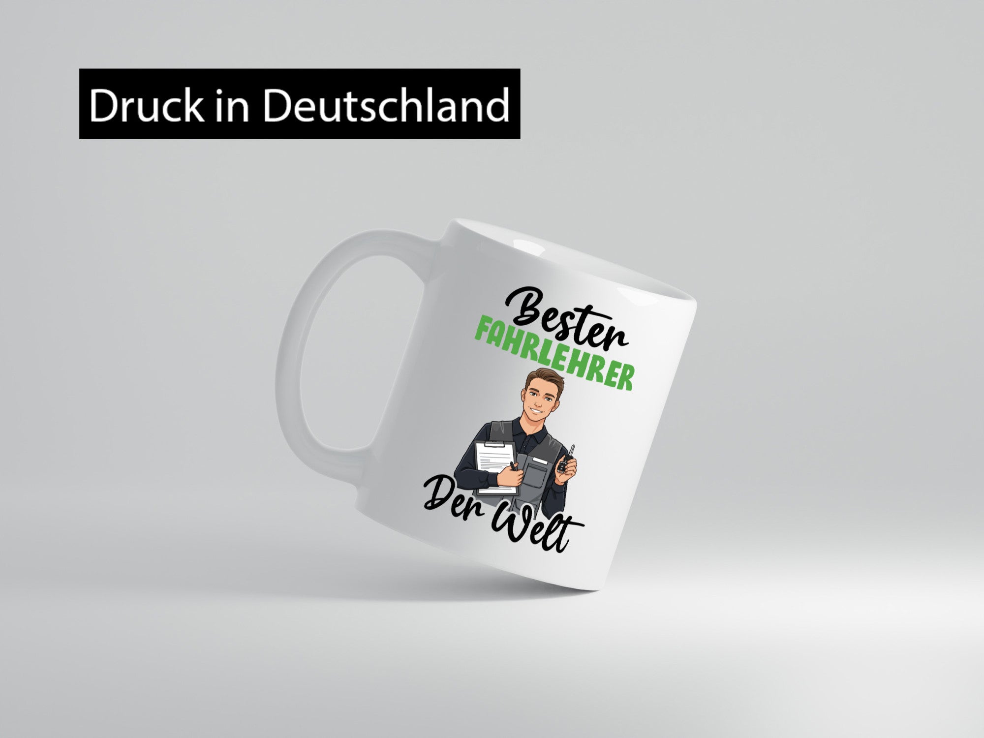 Bester Fahrlehrer | Fahrschule v2 Humor Geschenkidee Tasse