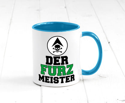 Der Furz Meister | Männer Tasse derber Humor Furzen lustiger Spruch Geschenk