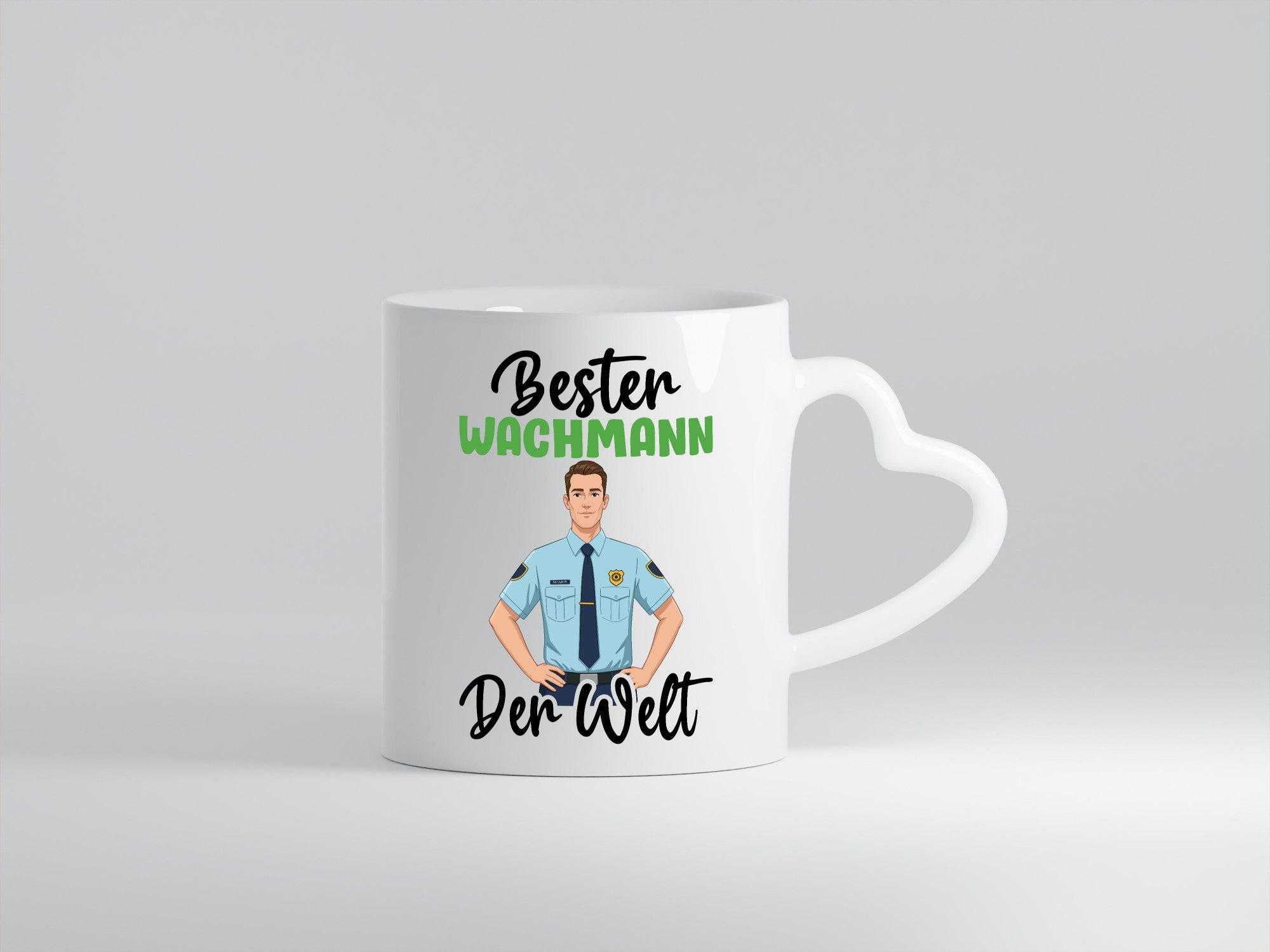 Bester Wachmann | Wachpersonal Nachtwächter v2 Geschenk Humor Geschenkidee