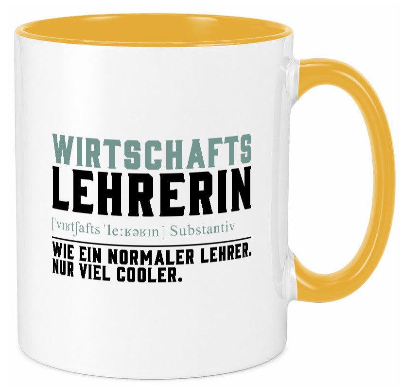 Wirtschaftslehrerin | Unterricht Lieblingslehrerin lustig Humor Geschenkidee