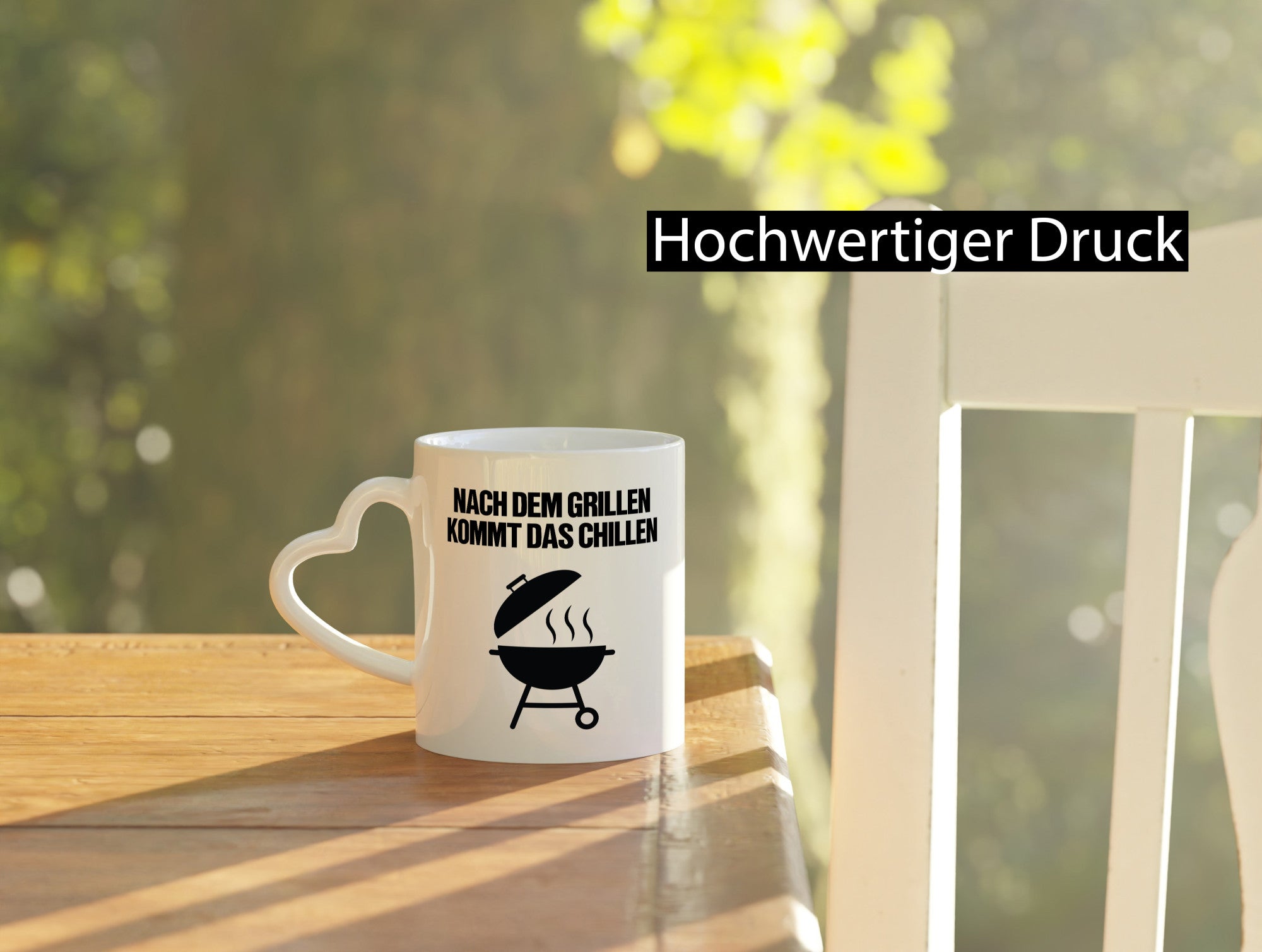 Nach dem Grillen kommt das Chillen | Grillmeister Party Geschenk Humor