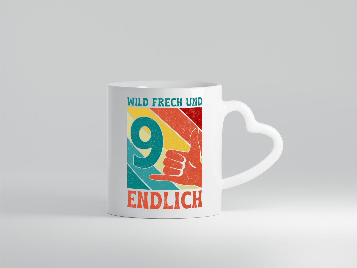 9. Geburtstag | 9 Jahre Wild und Frech Geschenk Geschenkidee lustiger Spruch