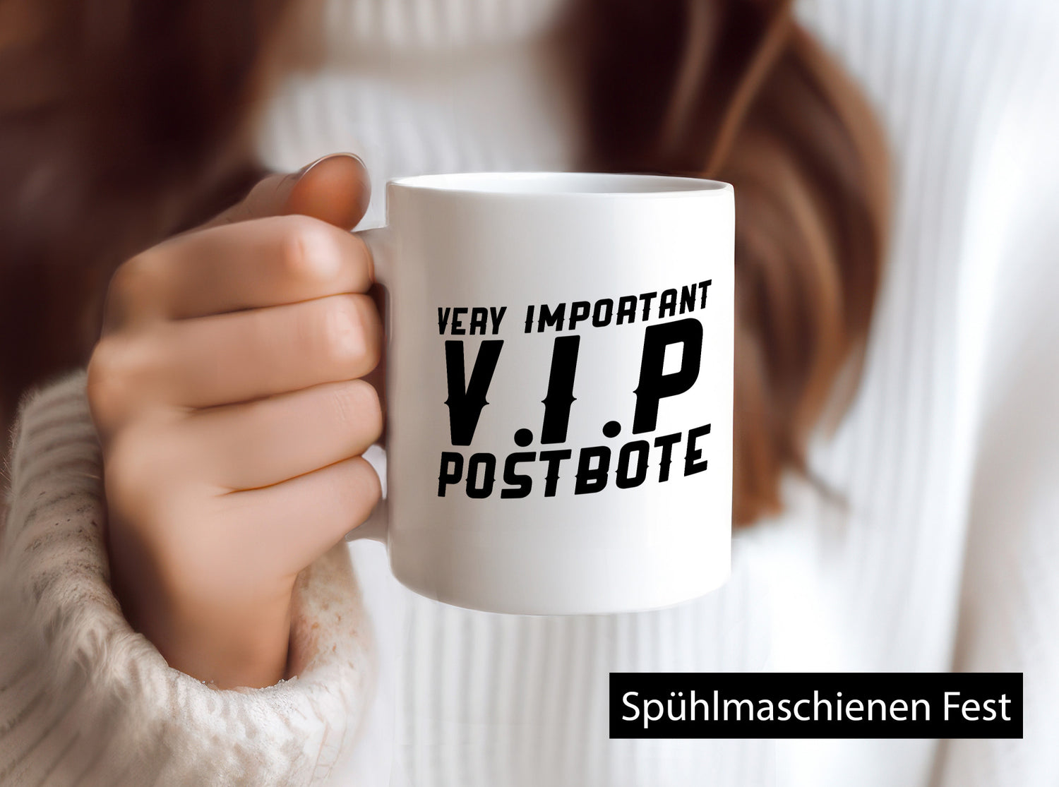 V.I.P. | Very important Postbote Briefträger Zusteller lustiger Spruch Geschenk